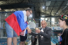 Закрытие второго международного турнира по плаванию в г. Худжанде