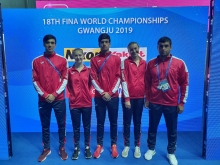 Участие таджикских спортсменов в Чемпионате мира по плаванию