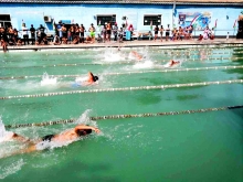 Соревнование по плаванию в г. Душанбе